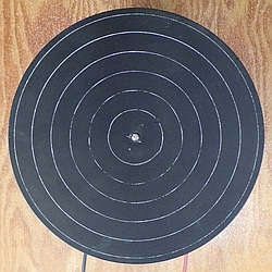 Six circular nodes